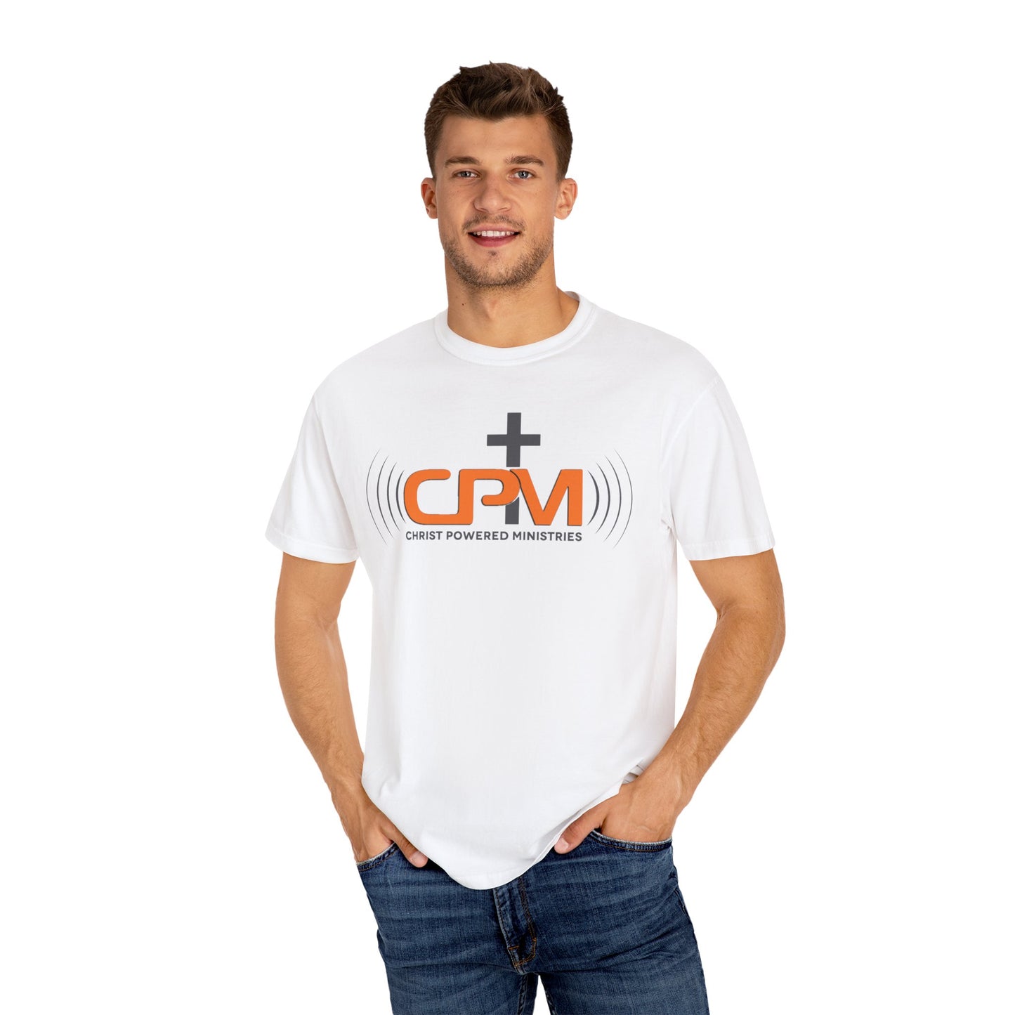 CPM LIFE Unisex Garment-Dyed T-shirt
