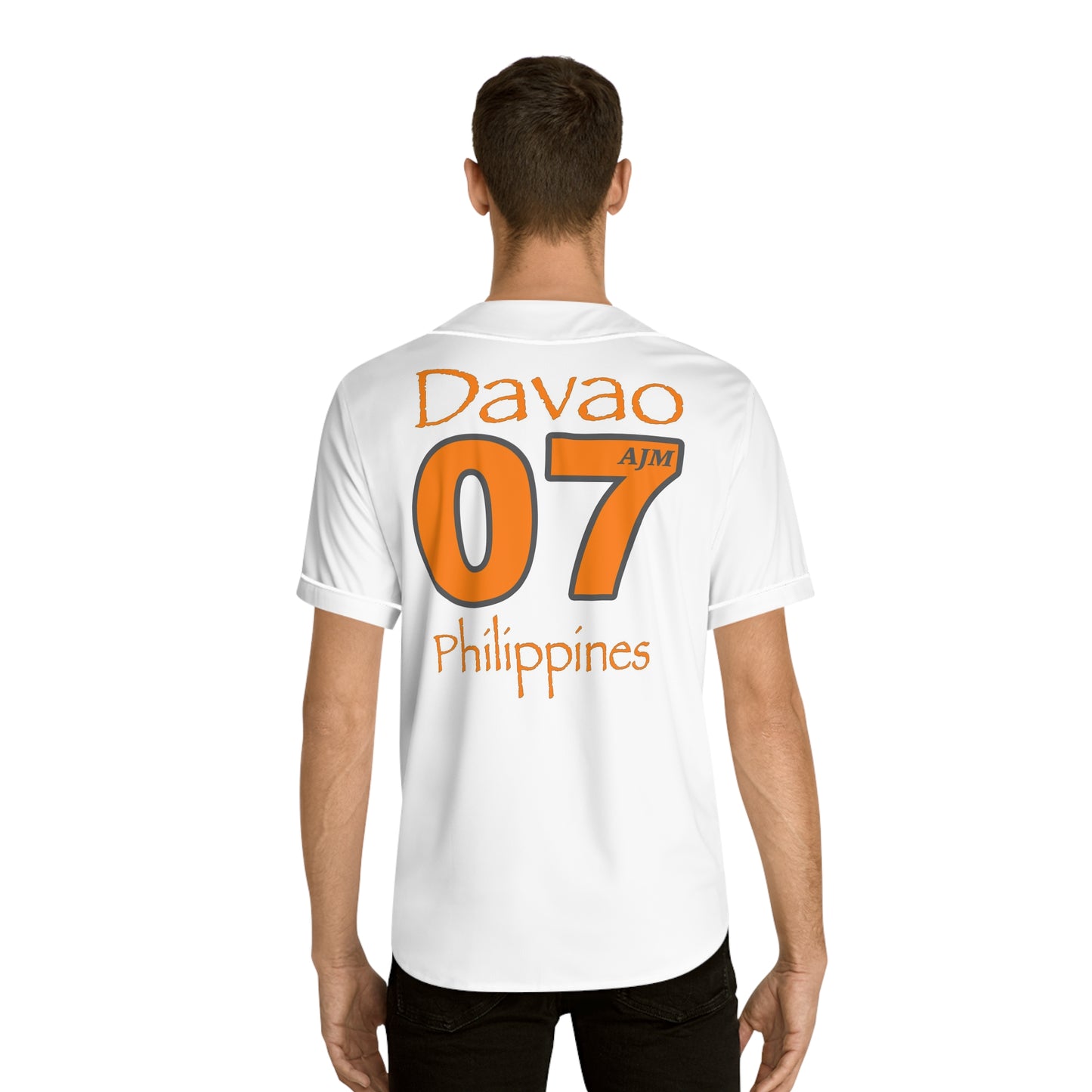 CPM DAVAO Philippines Men's Baseball Jersey (AOP)